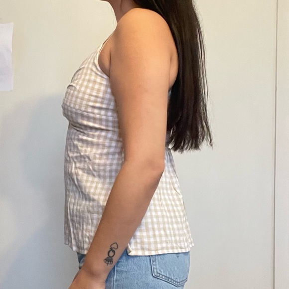 🤍 Old Navy Gingham Spaghetti Strap Top – Size Small 🤍 - Picture 2 of 8